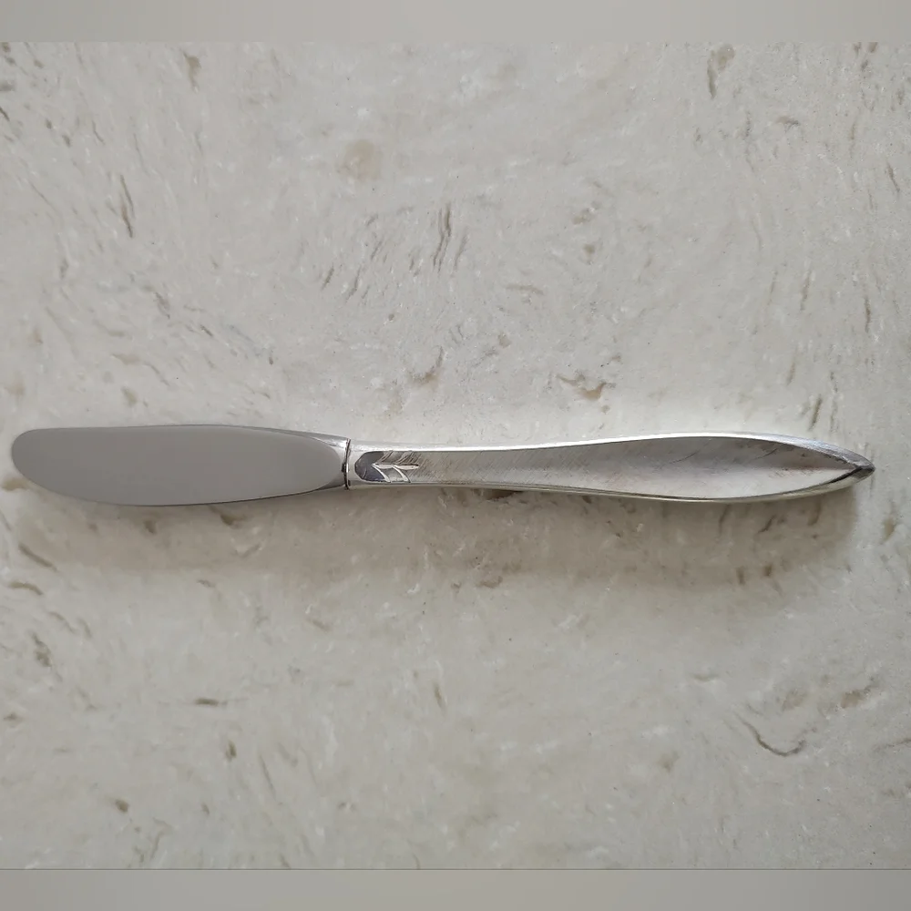 Gorham Gossamer Sterling Silver Butter Spreader Hollow Handle 7